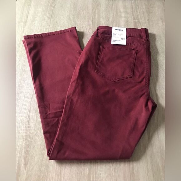 NWT … SONOMA “Size: 12S” Mid-rise Bootcut Jeans / Pants - Picture 3 of 10